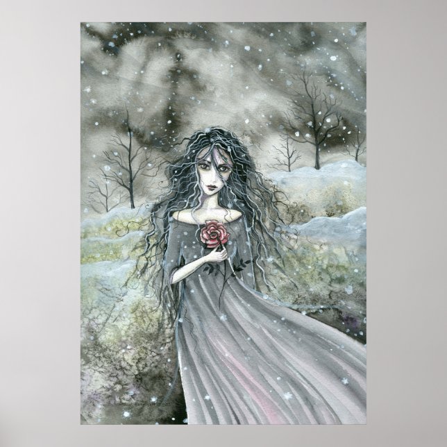 Cathy Fantasy Gothic Art Molly Harrison Poster (Framsidan)