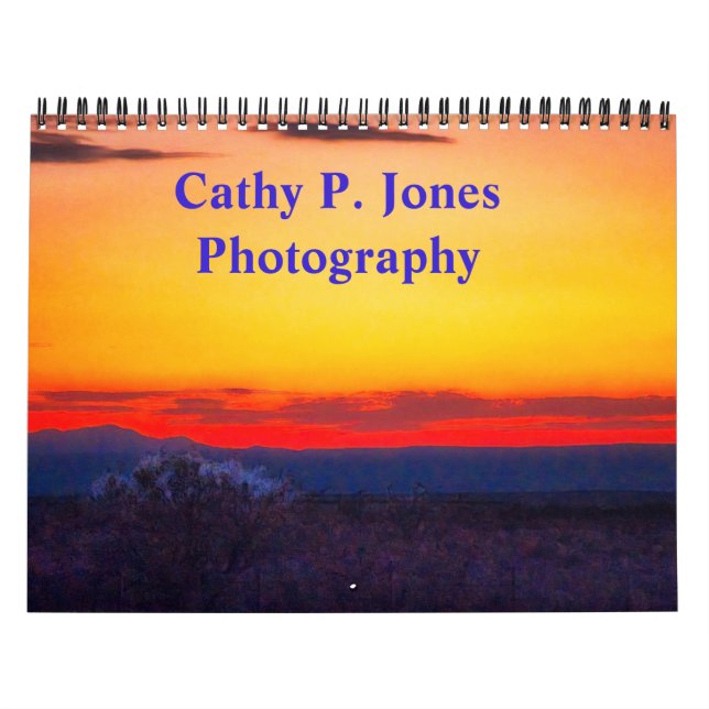 Cathy P. Jones Photography 2024 Kalender (Omslag)