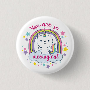 Caticorn   Knapp   Du är så Meowgisk!