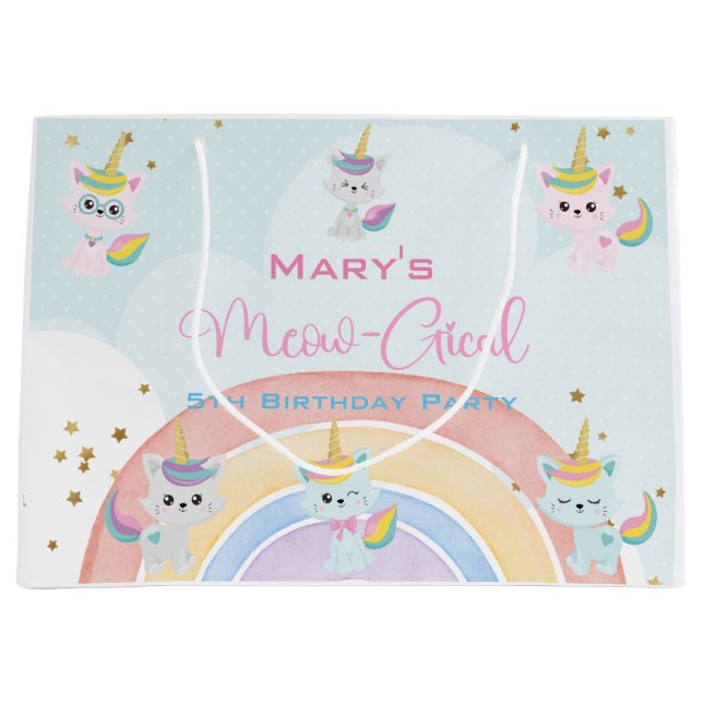 Caticorn Meow-Gical Birthday (Framsidan)