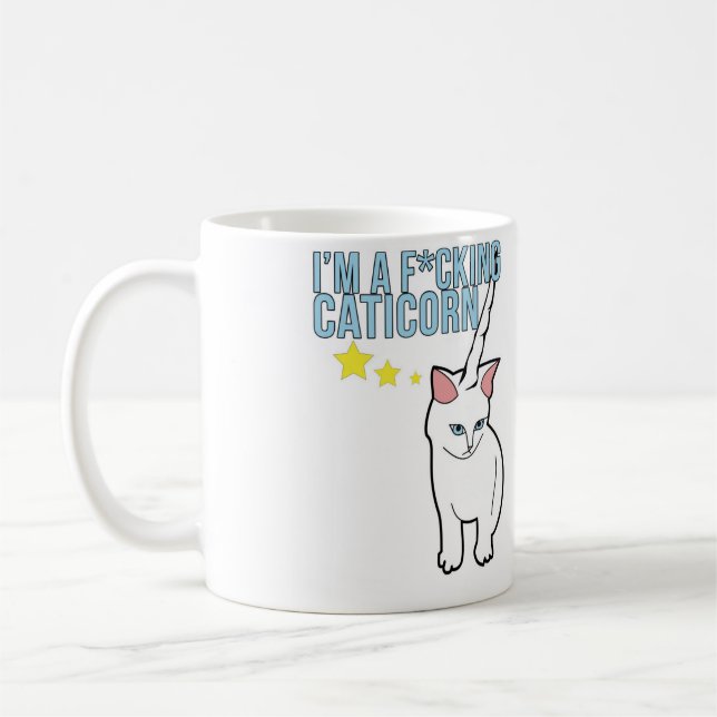 Caticorn mugg (Vänster)