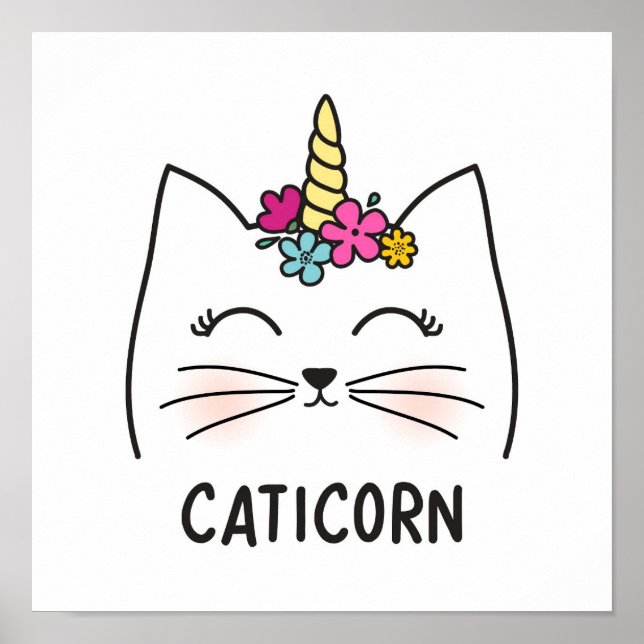 Caticorn Poster (Framsidan)