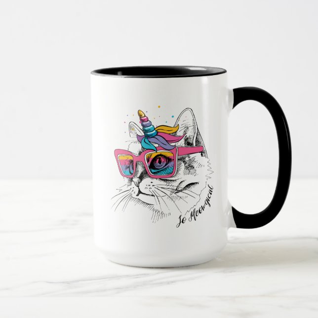Caticorn | så Meowgical Mugg (Höger)