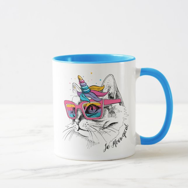 Caticorn | så Meowgical Mugg (Höger)