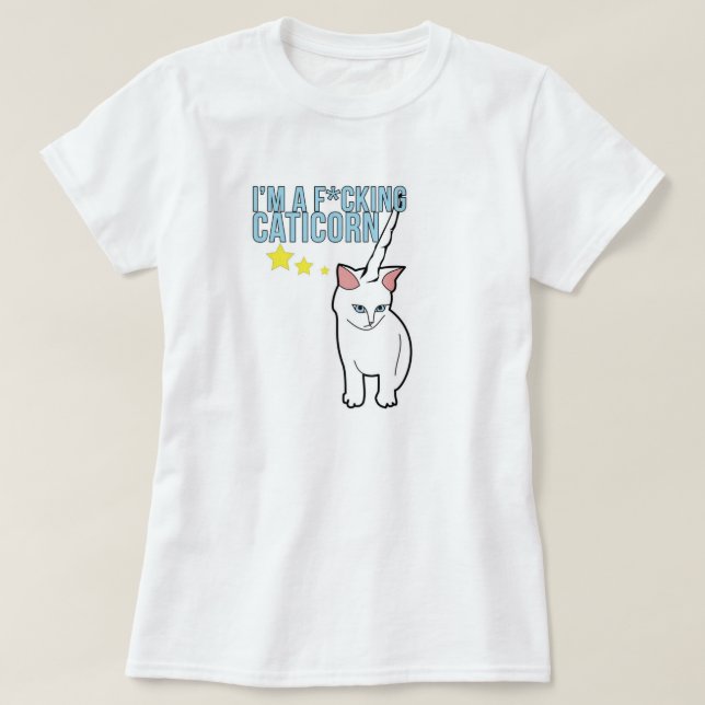 Caticorn Tee (Design framsida)