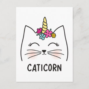 Caticorn Vykort