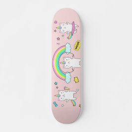 Caticorns Mini Skateboard Bräda 18,5 Cm
