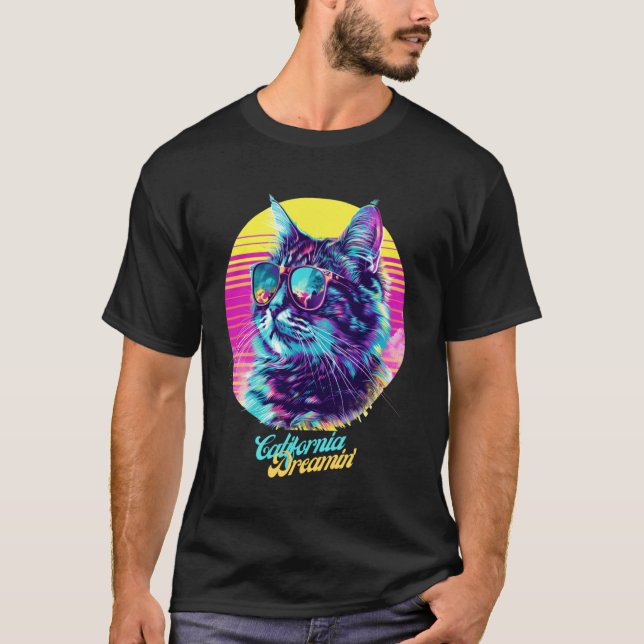 Catifornia drömmer om fåglar och möss 1 t shirt (Framsida)