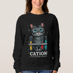 Cation Cat Chemist Funny Science Meme Cats Chemist T Shirt