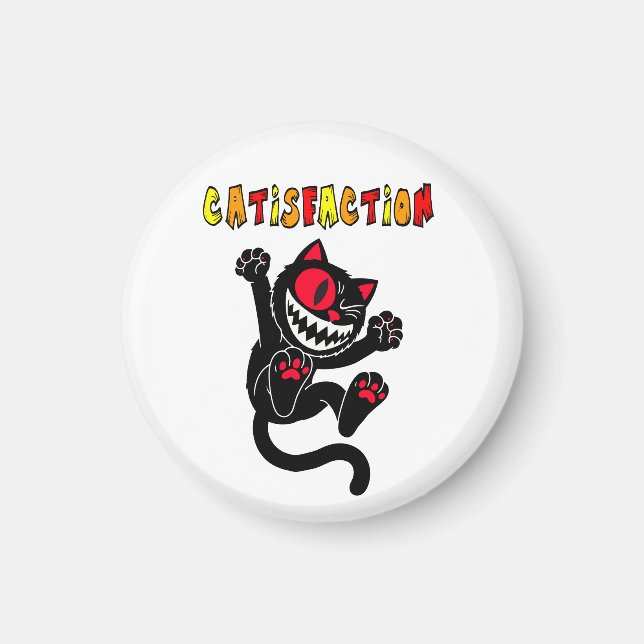 Catisfaction Magnet (Framsidan)