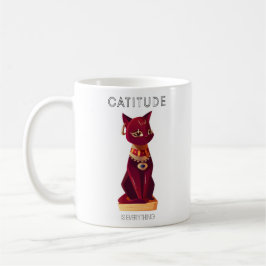 CATITUDE är allt Kaffemugg