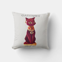 CATITUDE är allt Kudde