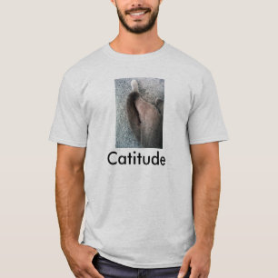 Catitude/ Cat pic Manar, T-shirt
