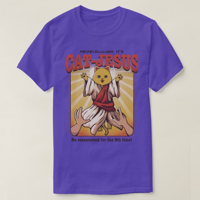 CatJesus av Tobe Fonseca T Shirt (Design framsida)