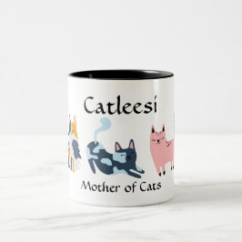 Catleesi, Katternas Mor Två-Tonad Mugg