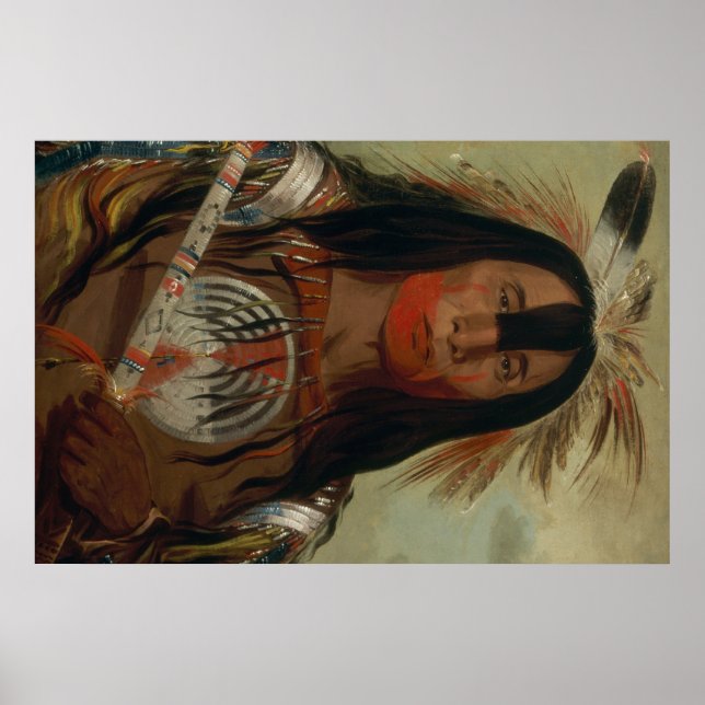 Catlin Native American Art Poster (Framsidan)