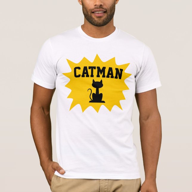 CATMAN Manar Cat T-Shirts (Framsida)