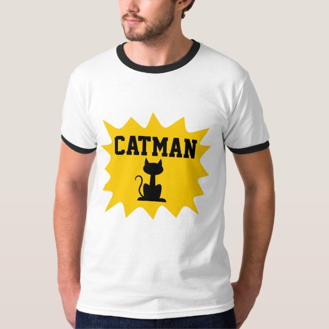CATMAN Manar Cat T-Shirts (Framsida)