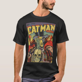Catman-Tecknad T Shirt