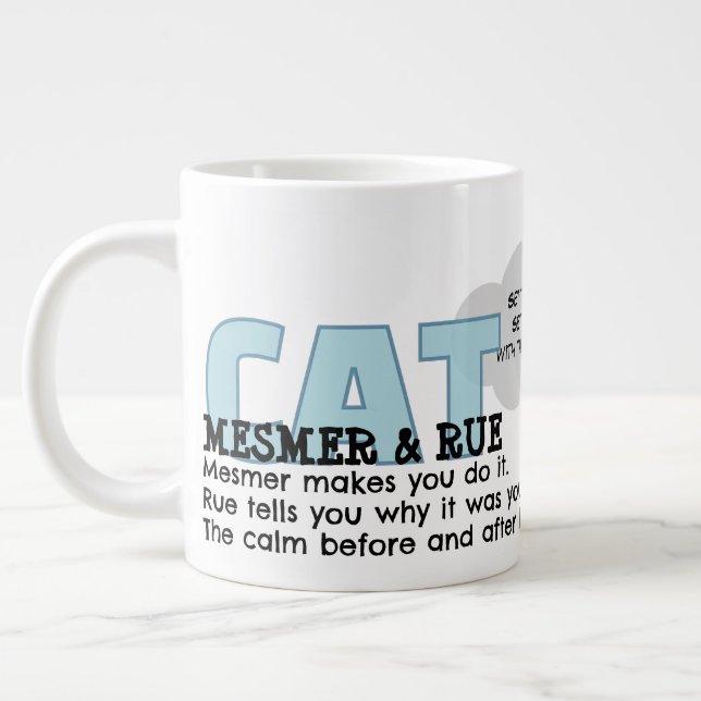 CatMesmer & CatRue | Calm & After Specialty Mug Jumbo Mugg (Vänster)