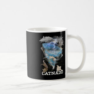Catnado Funny Best Graphic Cute Cat Lover Kaffemugg