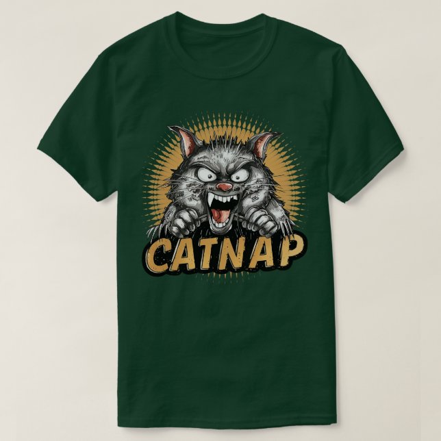 Catnap T Shirt (Design framsida)