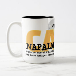 CatNapalm | Lubs You Chaos Posse Mug Två-Tonad Mugg