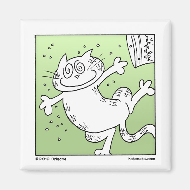 Catnip Cat Magnet (Framsidan)