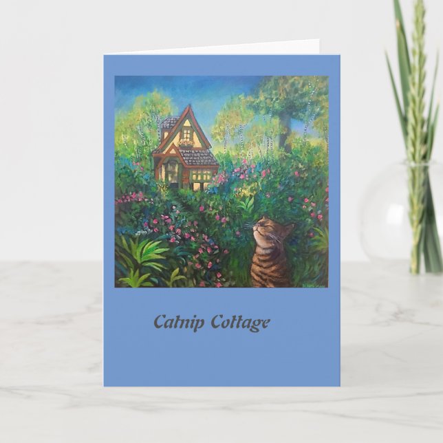 Catnip Cottage Kort (Framsida)
