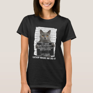 Catnip fick mig att göra det med den konstige Cat T Shirt