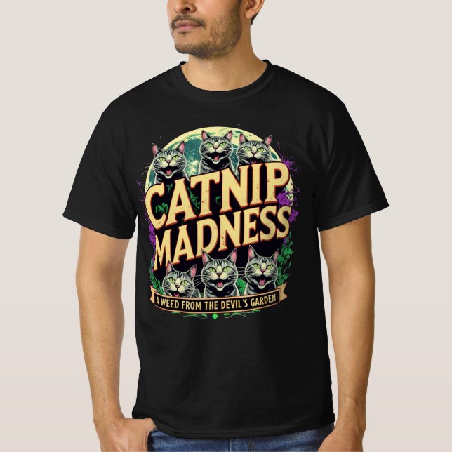 Catnip Galenhet T Shirt (Framsida)