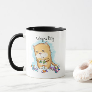 Catnipping Kattunge Mugg