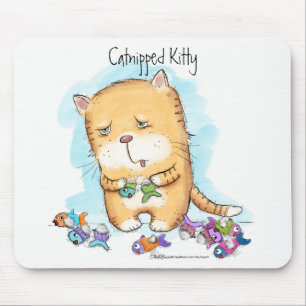 Catnipping Kattunge Musmatta