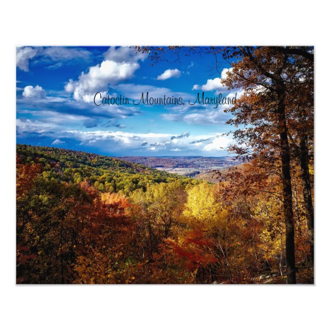 Catoctenbergen, Maryland Fototryck (Framsidan)