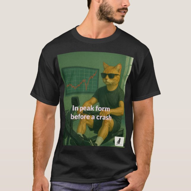 Catpitalist: Högpresterande investerare T Shirt (Framsida)