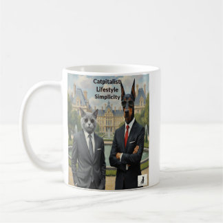 Catpitalist Lifestyle - enkelhet Kaffemugg