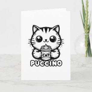 Catpuccino 1 tack kort