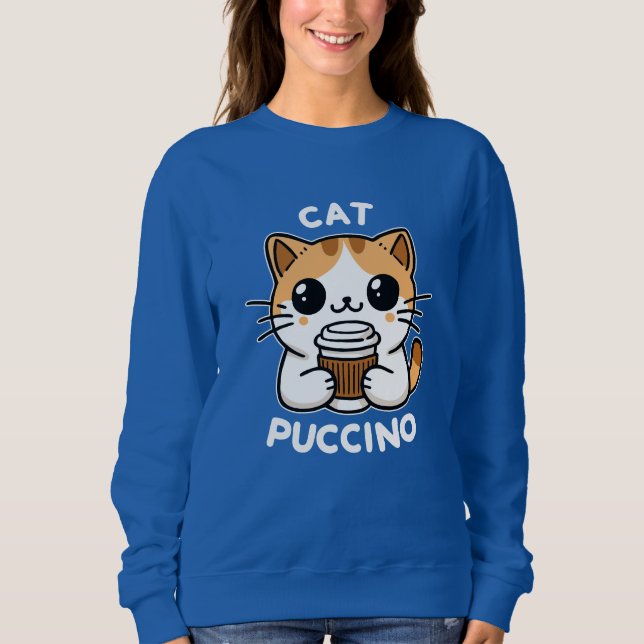 Catpuccino 2 t shirt (Framsida)