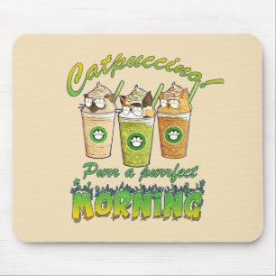 Catpuccino - Purr a Purrfect-morgon Cute Cat Musmatta