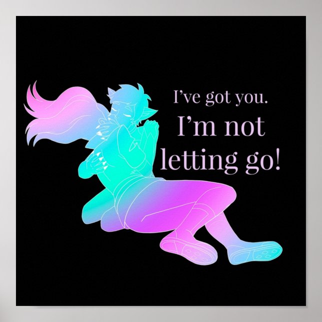 Catra och Adora Catradora Shera Tshirt Poster (Framsidan)