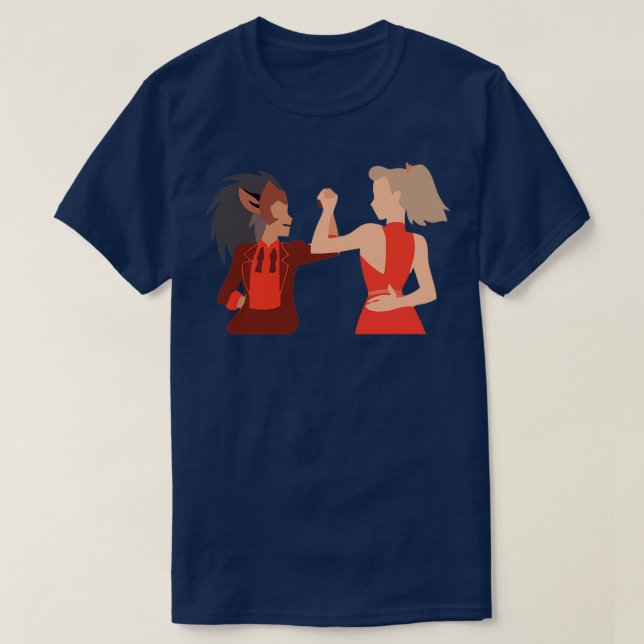 Catra och Adora Shera T Shirt (Design framsida)