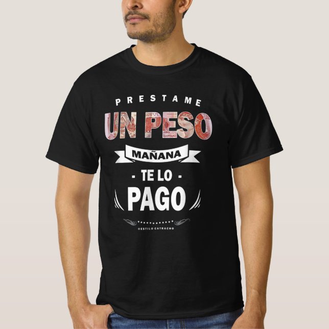 Catracho camisetas con frases catrachas t shirt (Framsida)