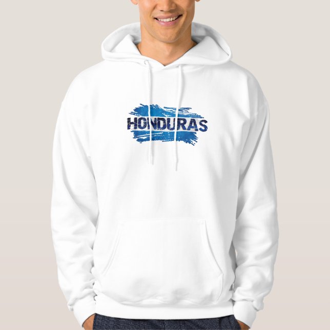 Catrachos, Honduras Flagga, Honduran Flagga, Flagg Hoodie (Framsida)
