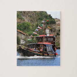 Catraios do Douro boat, Porto, Portugal Pussel
