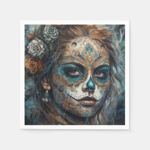 Catrina Azul Pappersservett