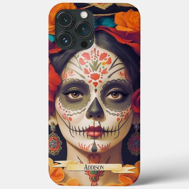 Catrina Day of the dead 1 med text (Baksida)
