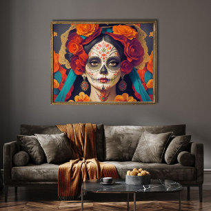 Catrina Day of the dead 1 Poster
