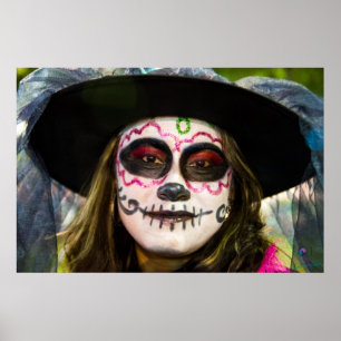 Catrina Mexiko icana Poster