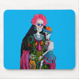 Catrina och Calavera Child Sugar Skull Musmatta