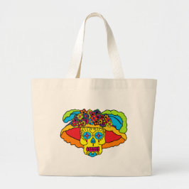 Catrina Sugar Skull Jumbo Tygkasse